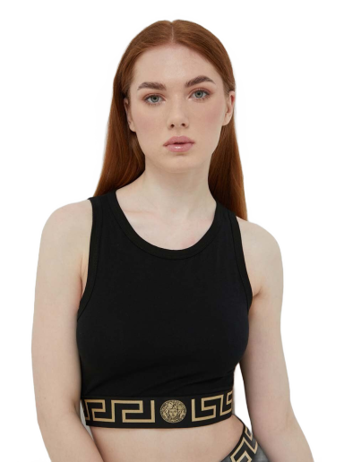 Кроп-топи Versace Top чорний | 1008598