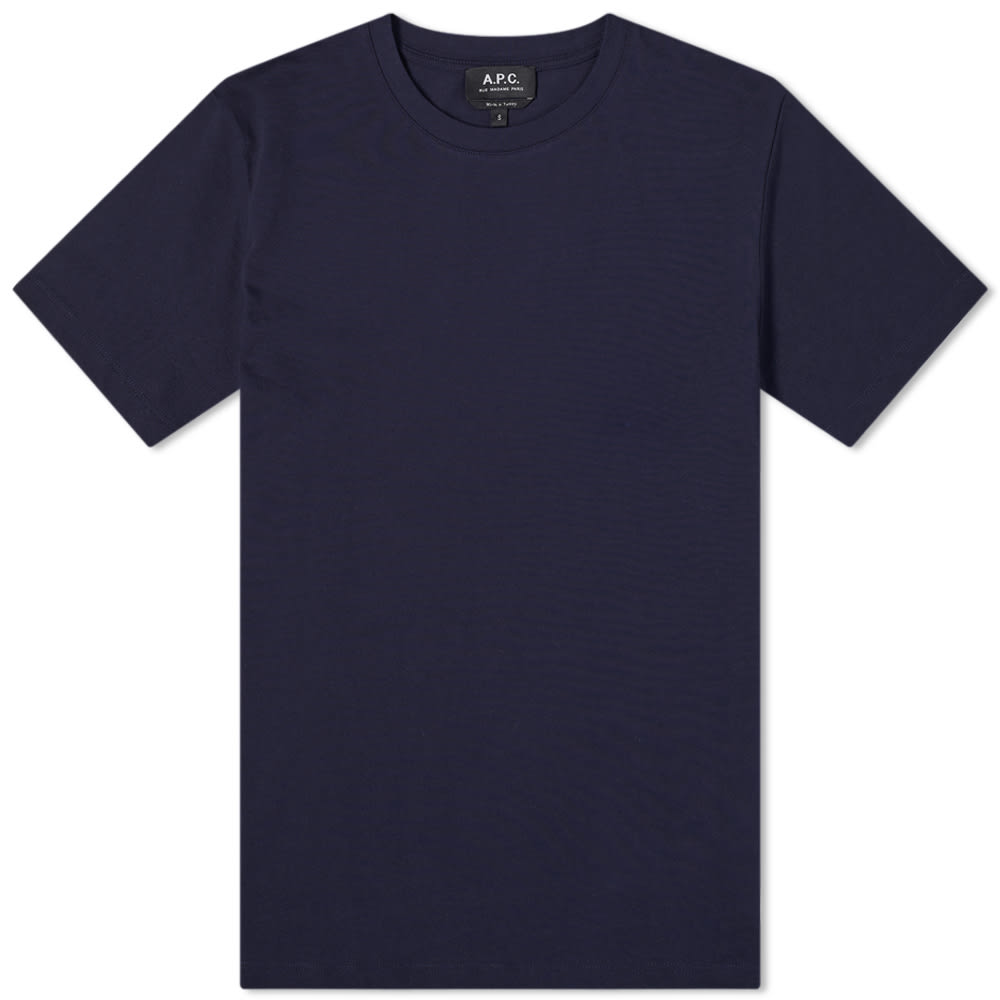Футболка A.P.C. Jimmy Tee темно-синій | COBQX-H26504-IAK, 0