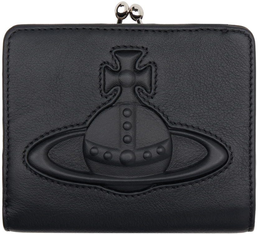 Гаманець Vivienne Westwood Black Frame Pocket Wallet чорний | 5115002ZW-L001S-