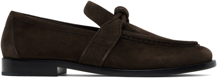 Одяг Bottega Veneta Bottega Veneta Astaire Suede Loafers Коричневий | 796445V3XR02113