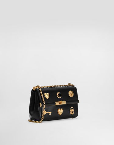 Сумочка Dolce & Gabbana Dolce & Gabbana Marlene City Mini Bag with Gold-Tone Hardware чорний | BB7766AG6808S574, 2
