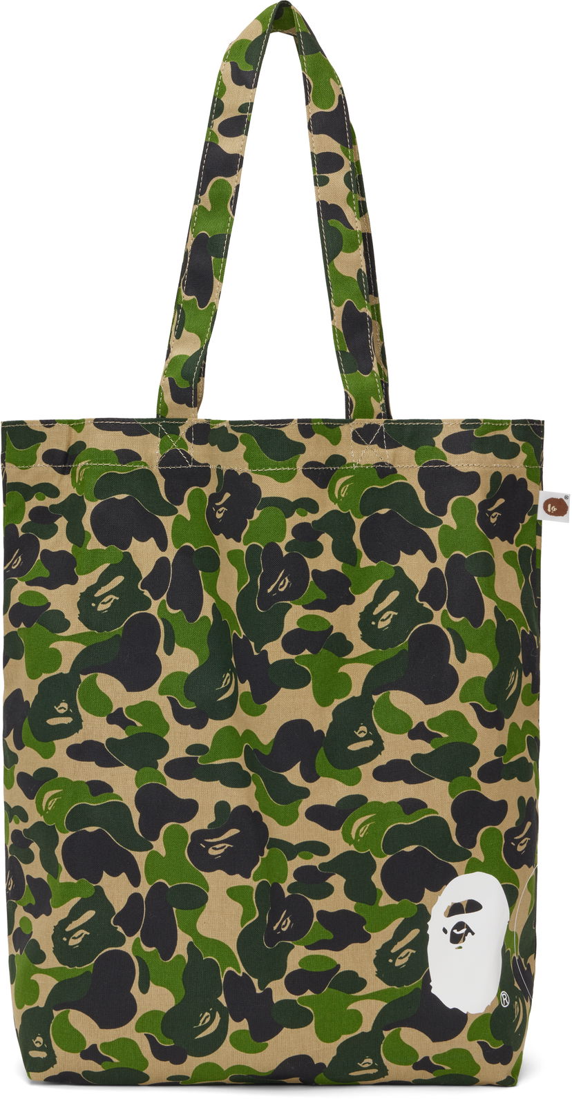 сумка-тоут BAPE A Bathing Ape ABC Camo Tote Bag Зелений | 001BAK801010M