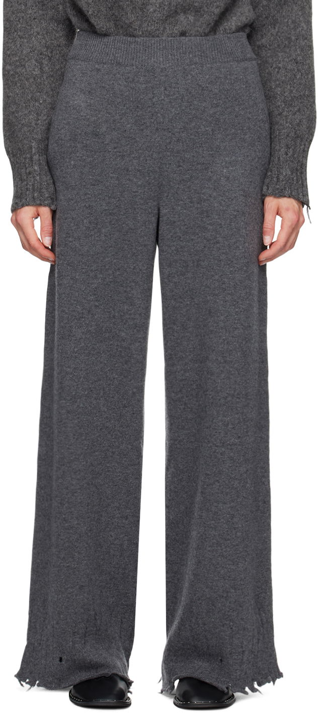 Штани Stella McCartney Flared High-Rise Trousers Сірий | 6K08783S2523