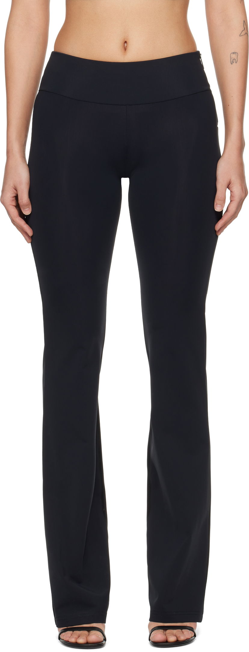 Штани Courrèges Courrèges Scuba Jersey Trousers чорний | 125JPA297PA0043