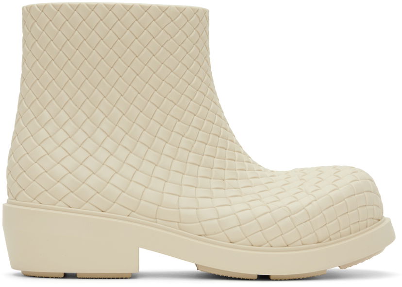 Одяг Bottega Veneta Bottega Veneta Fireman Ankle Boots бежевий | 764422 V3OE0