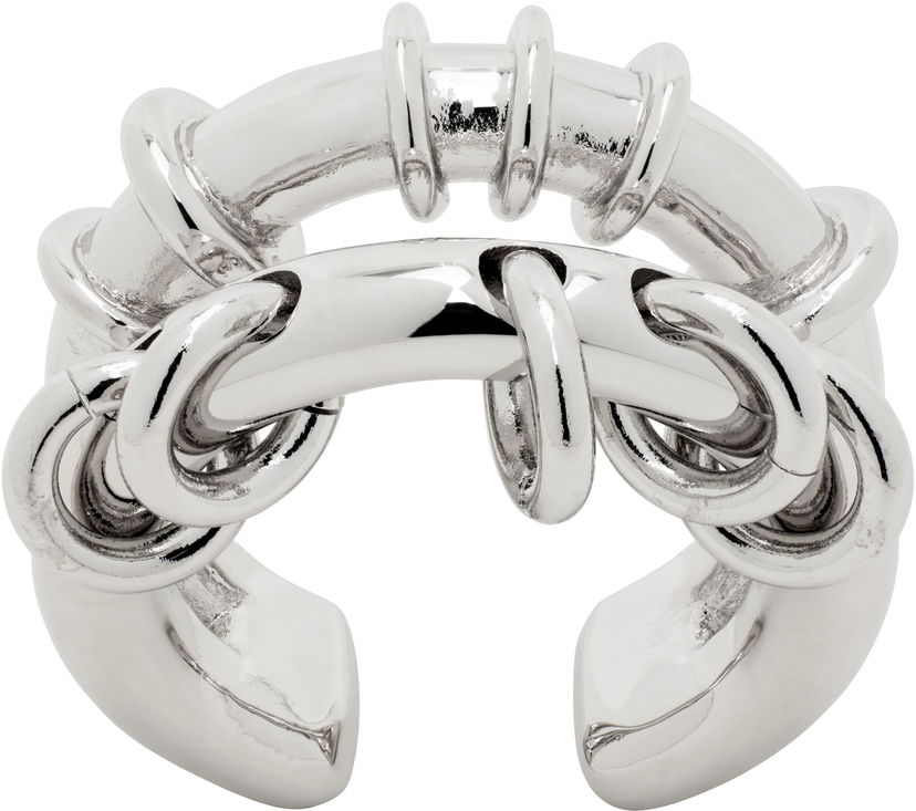 Кільце We11done We11done Double Hoop Ring Металік | WD-AJ0-25-505-U-SV