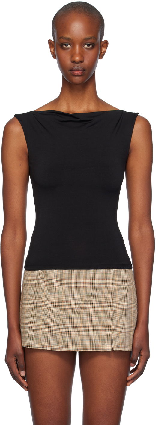 Спідниця Miaou Miaou Lani Cowl Neck Tank Top бежевий | 7114VISBLK