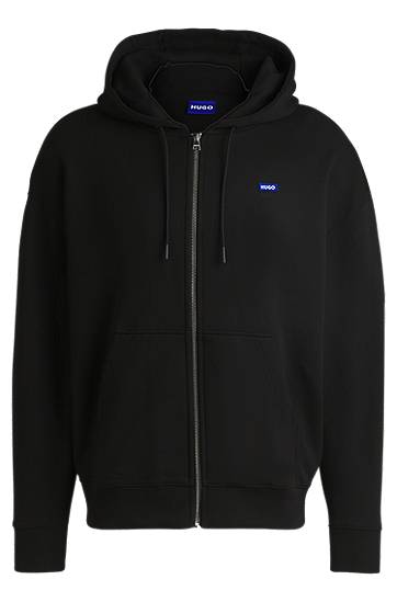 Світшоти BOSS Relaxed-Fit Terry Hoodie чорний | 50542512