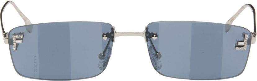 Сонцезахисні окуляри FENDI Fendi 'Fendi First' Crystal Sunglasses Сірий | FE4172USM5416X 840126860498