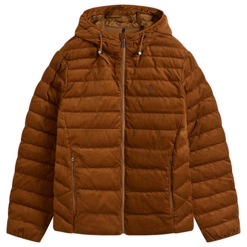 Пуховик Polo by Ralph Lauren Puffer Jacket Corduroy Коричневий | 710938559002
