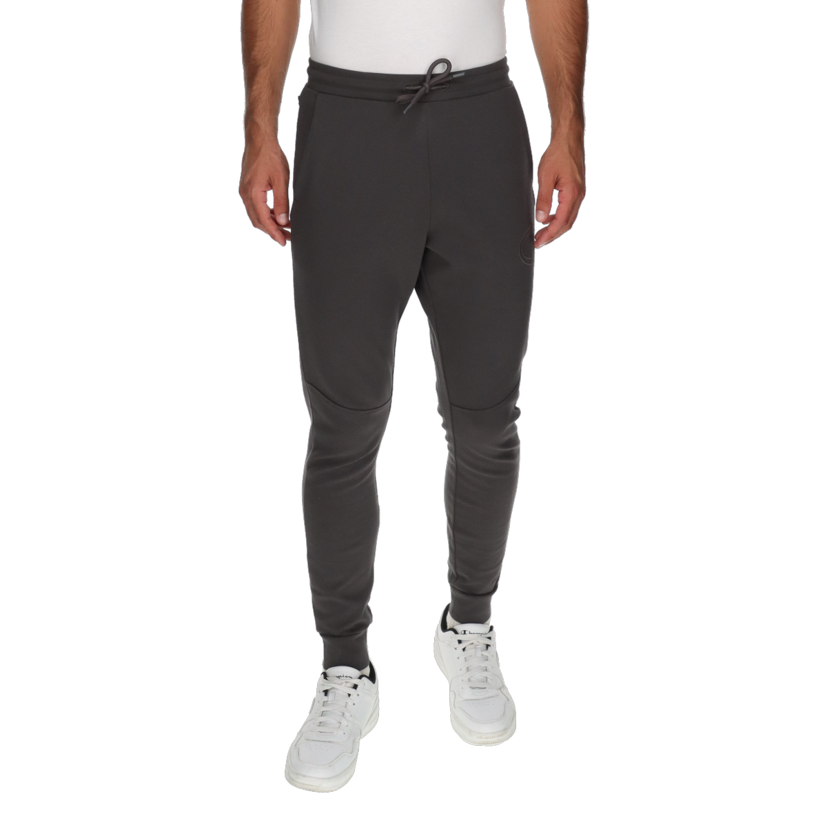 Спортивні штани Champion Drawstring Rib Cuff Joggers Сірий | 222132-ES504, 0