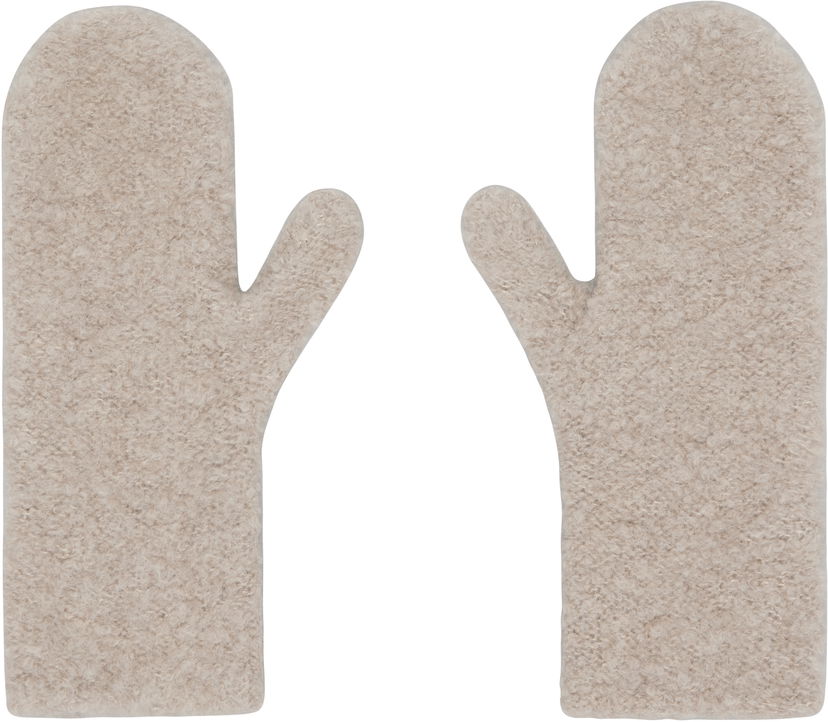 Рукавички The Row The Row Ladislas Mittens бежевий | 10075-Y957