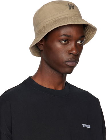 Кепка We11done We11done WD One Logo Bucket Hat бежевий | WD-AH3-22-404-U-BG, 1