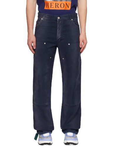 Штани HERON PRESTON Carpenter Trousers темно-синій | HMCA027F23FAB0014600