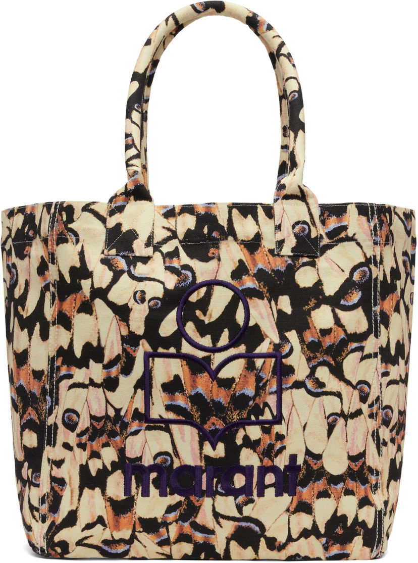 сумка-тоут ISABEL MARANT Isabel Marant Yenky Small Butterfly Print Tote бежевий | PM0002FA-C2X02M