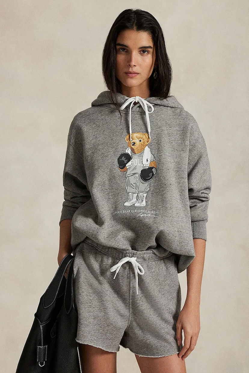 Світшоти Polo by Ralph Lauren Polo Ralph Lauren Fleece Hoodie with Boxing Bear Сірий | 211971713