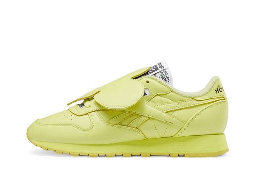 Кросівки та взуття Reebok Eames x Classic Leather "Cool Aloe" Жовтий | GY6386