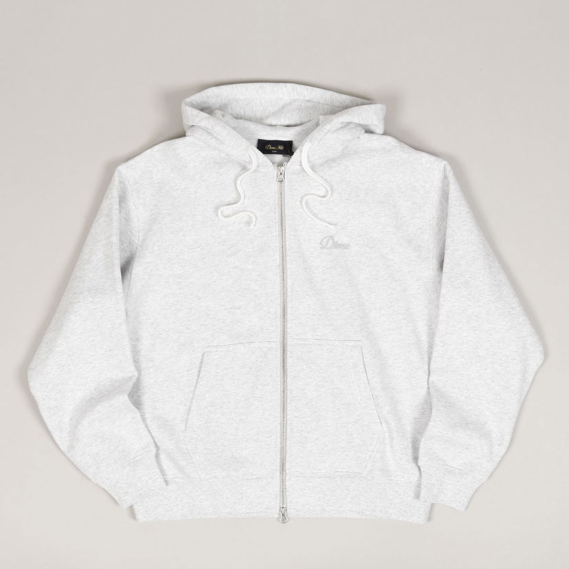 Світшоти Dime Dime Cursive Zip Hoodie Сірий | DIMESP2549ASH