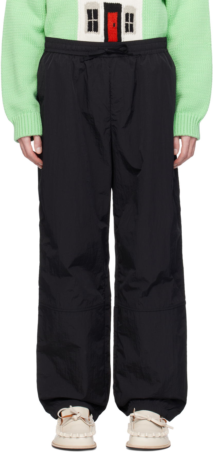 Спортивні штани JW Anderson JW Anderson Panelled Track Pants чорний | TR0395-PG1697