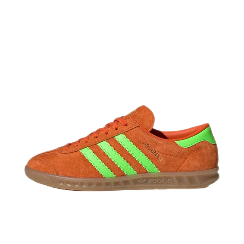 Кросівки та взуття adidas Originals Hamburg Orange Solar Green W Помаранчевий | IH5460