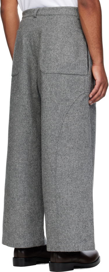Штани sage NATION SAGE NATION Wool Carpenter Trousers Сірий | S039 CARPENTER TROUSER WOOL MA, 2