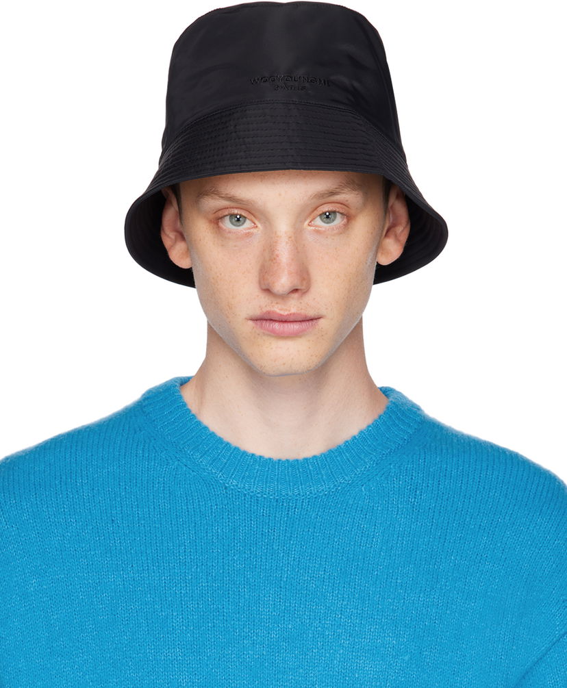 Капелюх WOOYOUNGMI Nylon Bucket Hat чорний | W233AC53