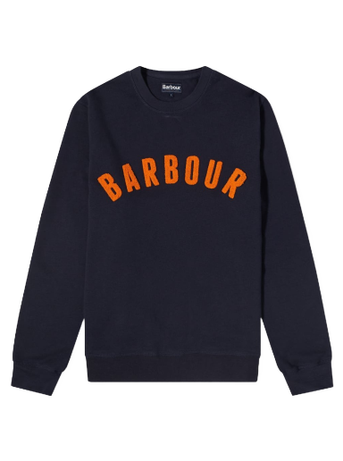 Світшоти Barbour Prep Logo Crew Sweat темно-синій | MOL0101NY91