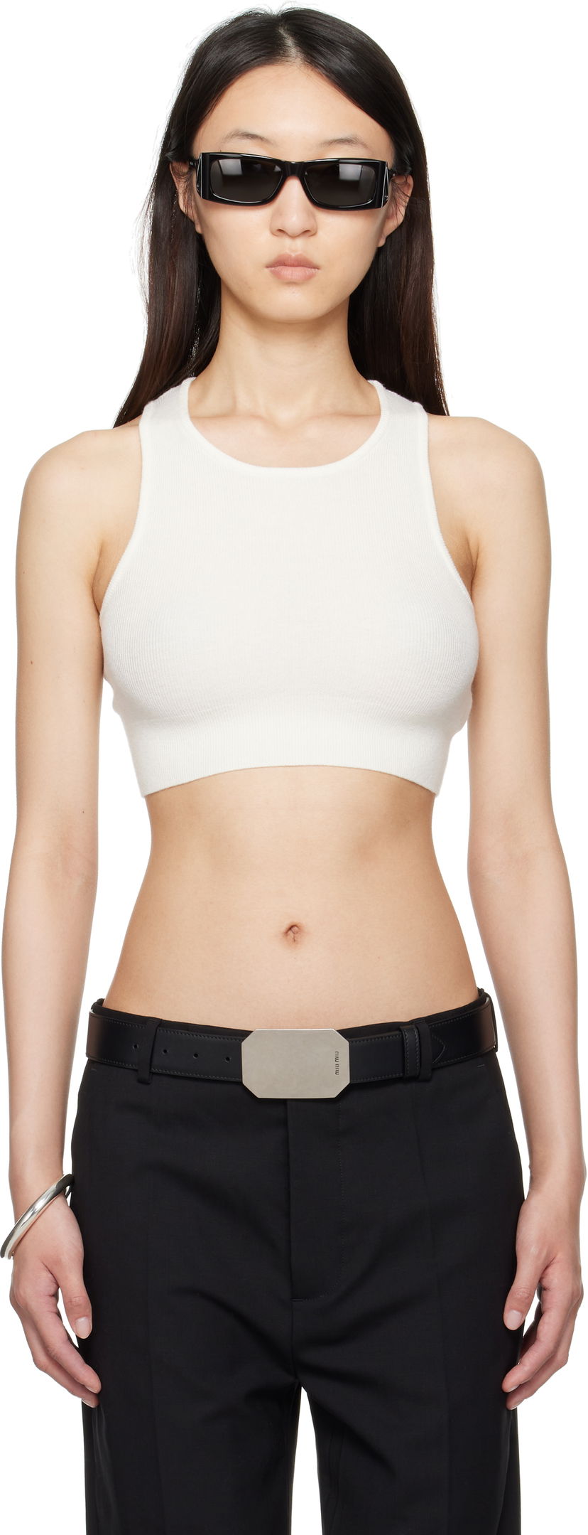 Безрукавка Fear of God Fear of God ESSENTIALS Soft Rib Sport Tank Top білий | 192SP257694FW