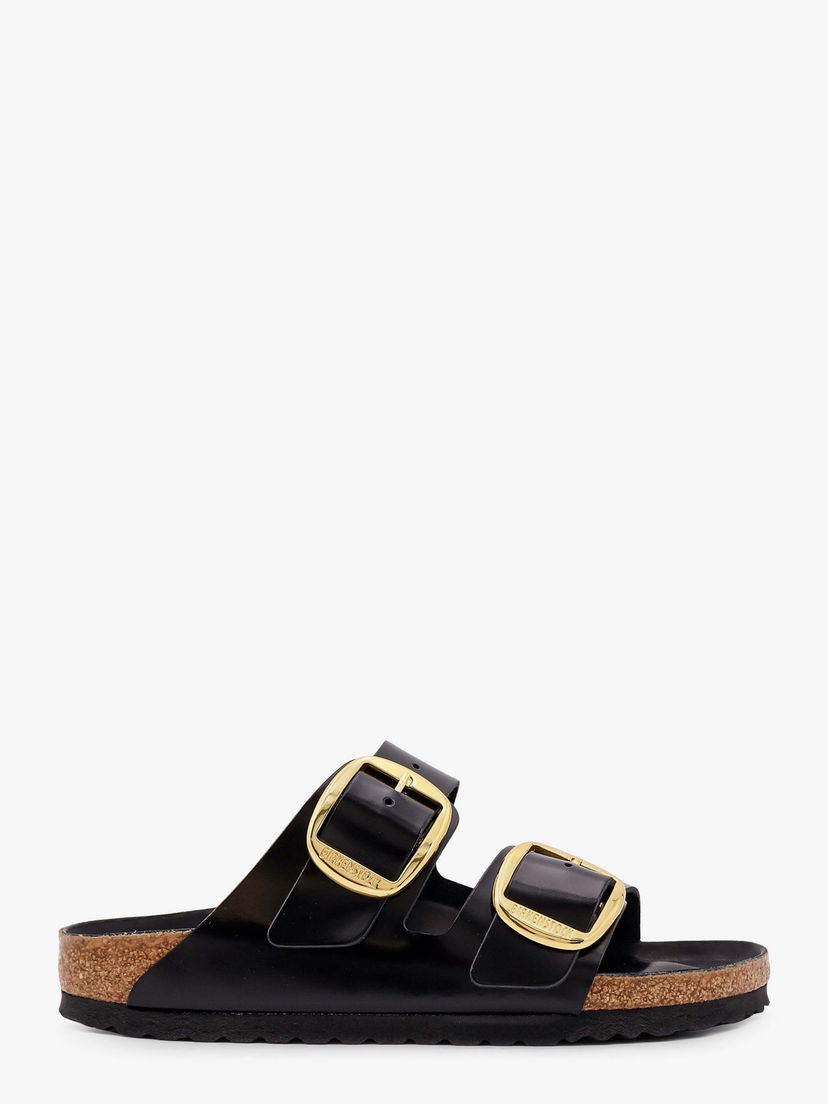 Кросівки та взуття Birkenstock Arizona Big Buckle Slides чорний | 1021476BLACK