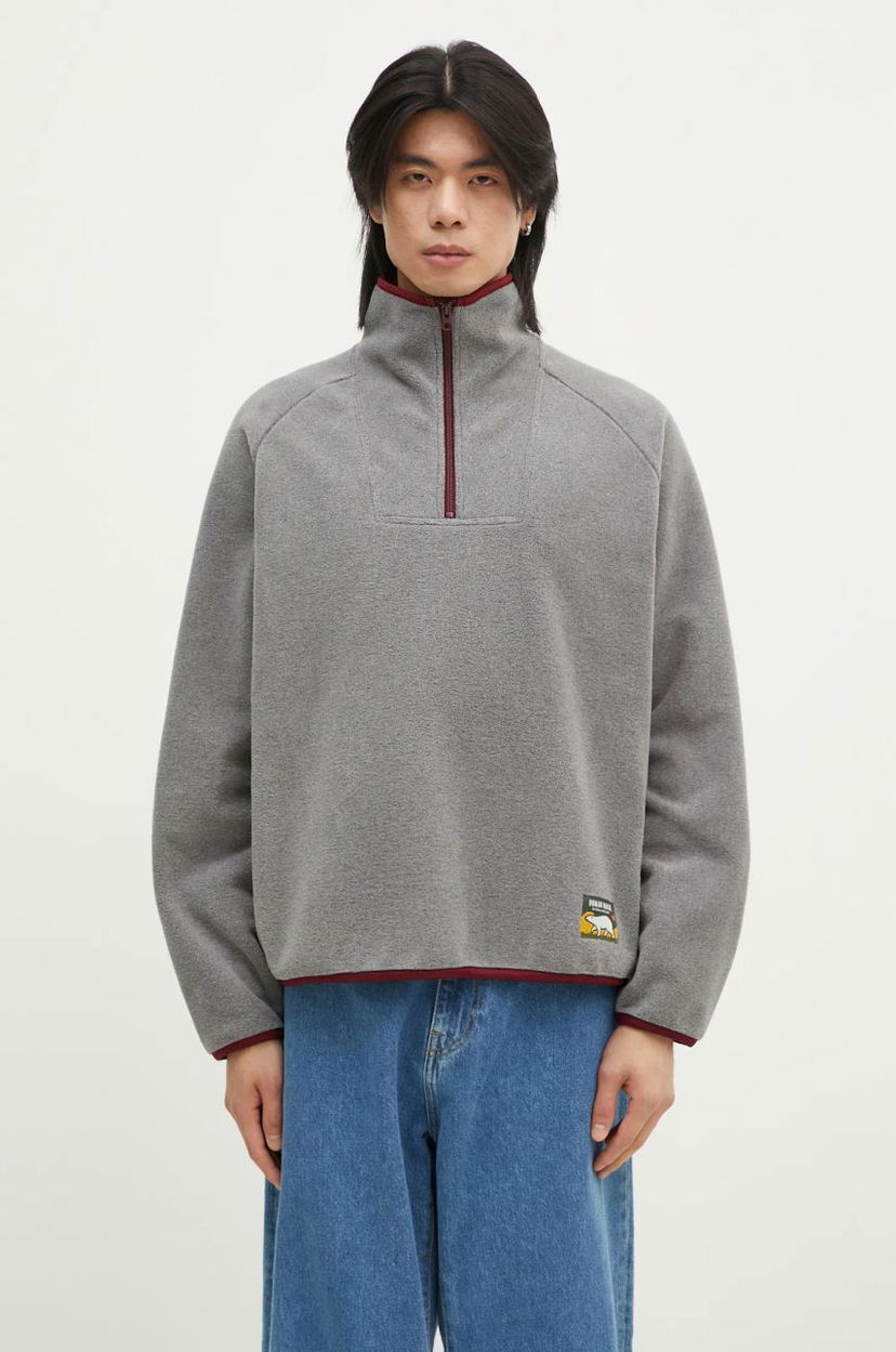 Світшоти Human Made Human Made Fleece Half-Zip Sweatshirt Сірий | HM28CS019