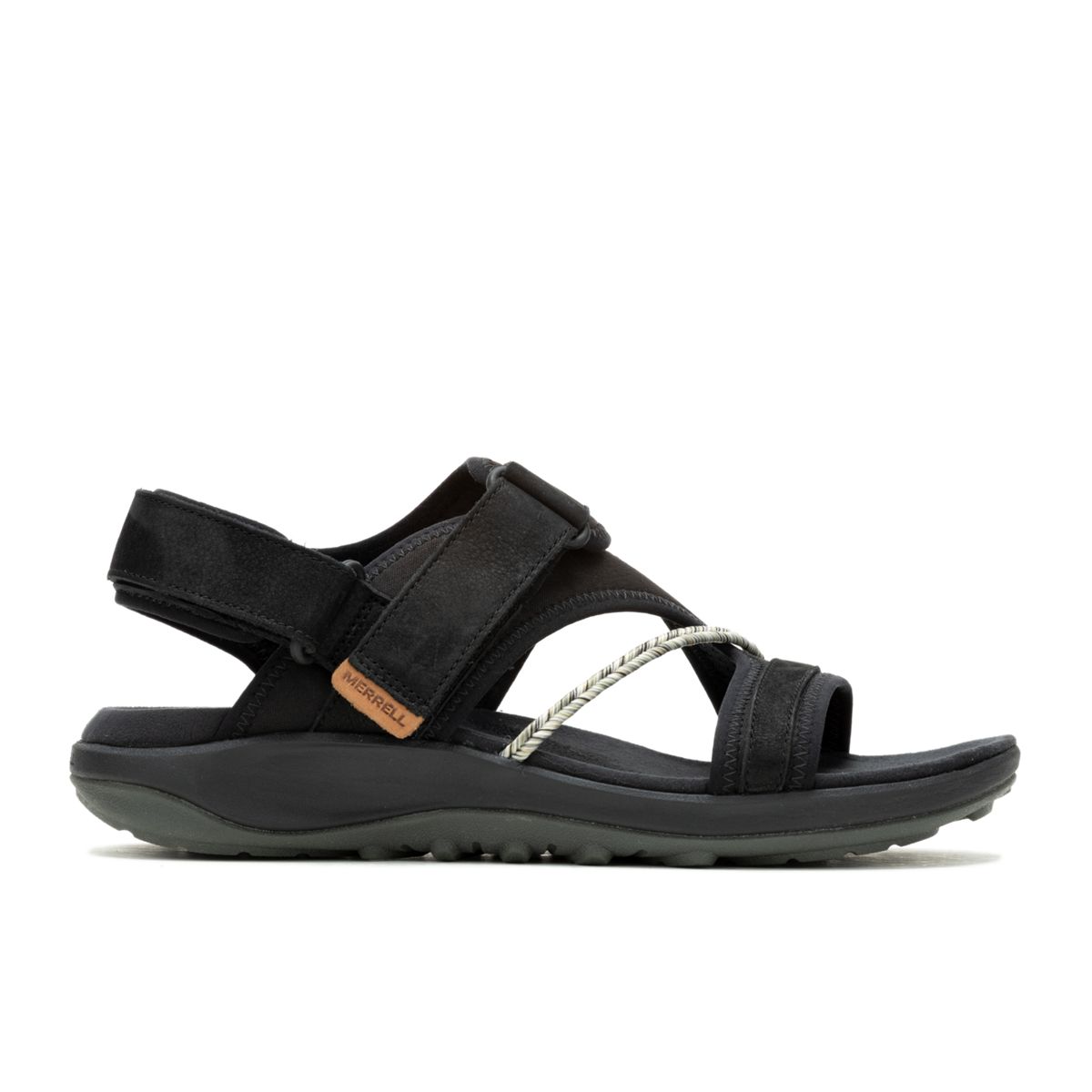 Кросівки та взуття Merrell Terran 4 Backstrap Sandals чорний | J006412, 1