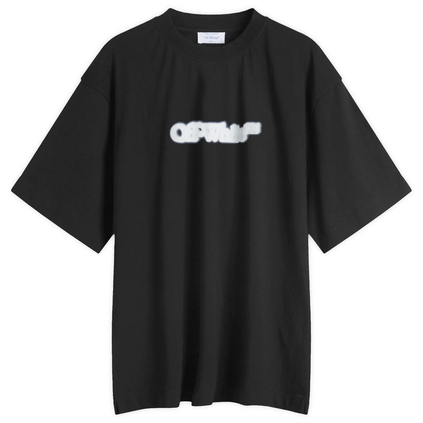 Футболка Off-White Spray Arrow Slim T-Shirt, Size Large чорний | OMAA027S25JER00B1001