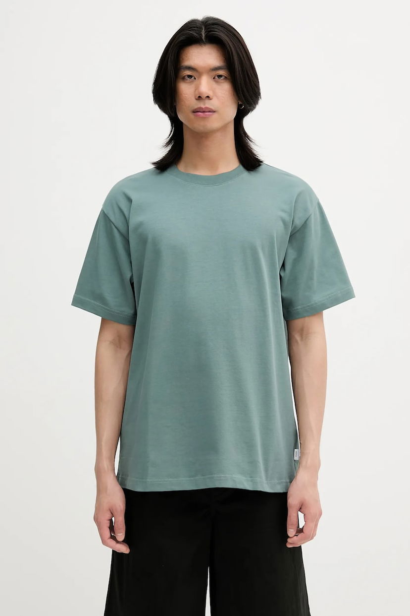 Футболка NORSE PROJECTS Norse Projects Norse Standard Heavy Loose T-Shirt Зелений | N01.0679.7157