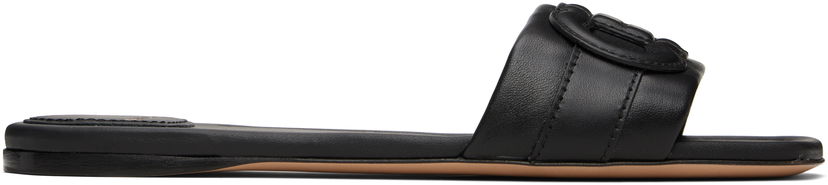 Аксесуари FERRAGAMO Salvatore Ferragamo Gancini Slides чорний | 779890
