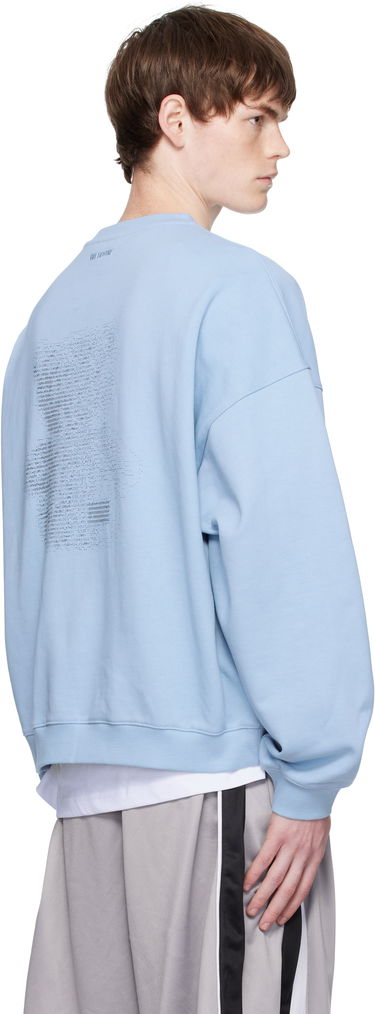 Світшоти We11done Coding Teddy Sweatshirt Синій | WD-TS2-25-789-U-BL, 2