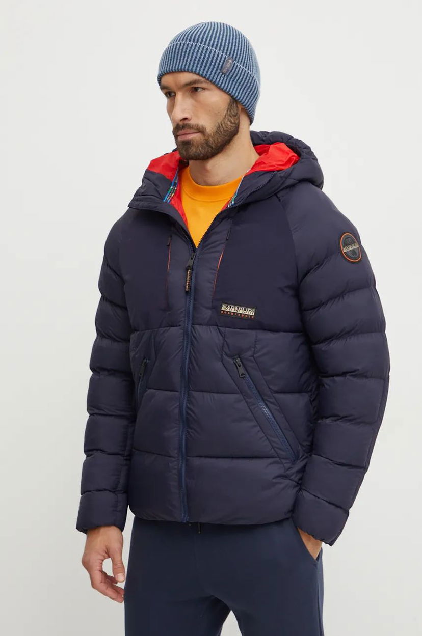 Пуховик Napapijri A-Moesa Winter Jacket Синій | NP0A4I1R1761