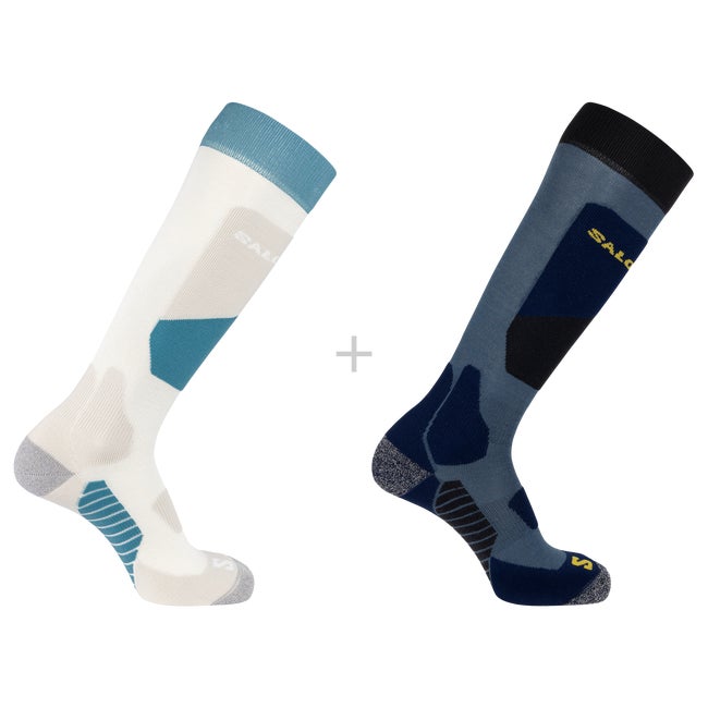 Шкарпетки Salomon Two-Pack Ski Socks білий | LC2375200