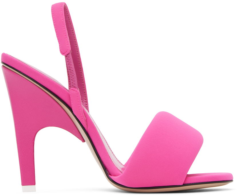Аксесуари The Attico Attico Rem Heeled Sandals Рожевий | 232WS522 E075