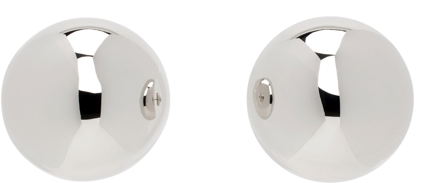 Сережки Givenchy Givenchy Curve Earrings Металік | BF112DF003040, 0