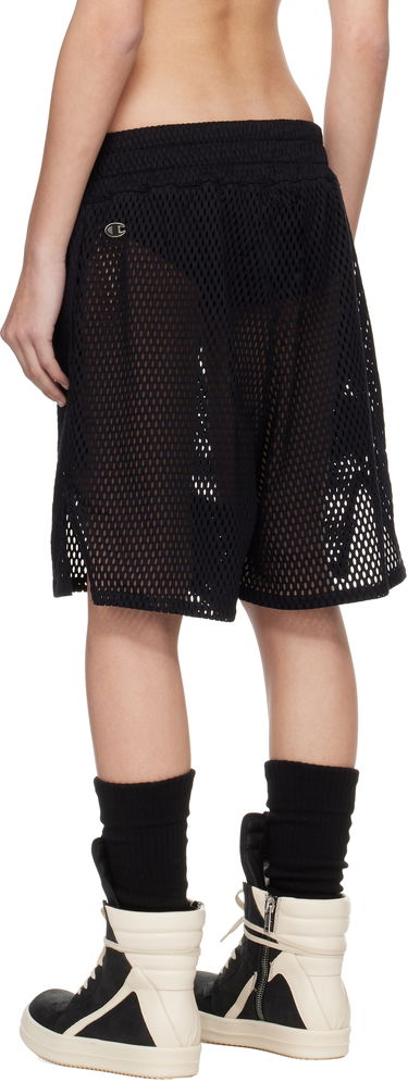 Шорти Rick Owens Rick Owens Champion Edition Mesh Shorts чорний | CW01E1682 CHONET, 3