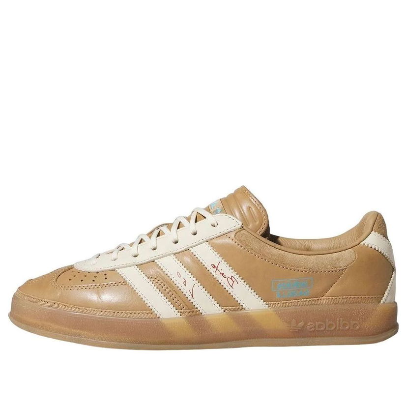 Кросівки та взуття adidas Originals Bad Bunny x Lionel Messi Gazelle Indoor Коричневий | JR0182