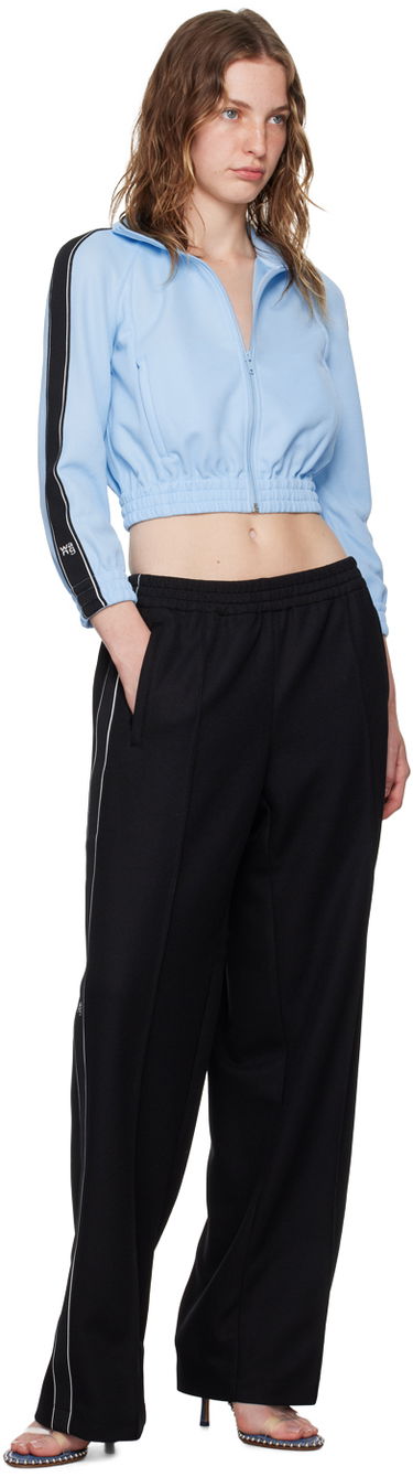 Спортивний костюм Alexander Wang Alexander Wang.t Cropped Track Jacket Синій | 4CC3242091, 3
