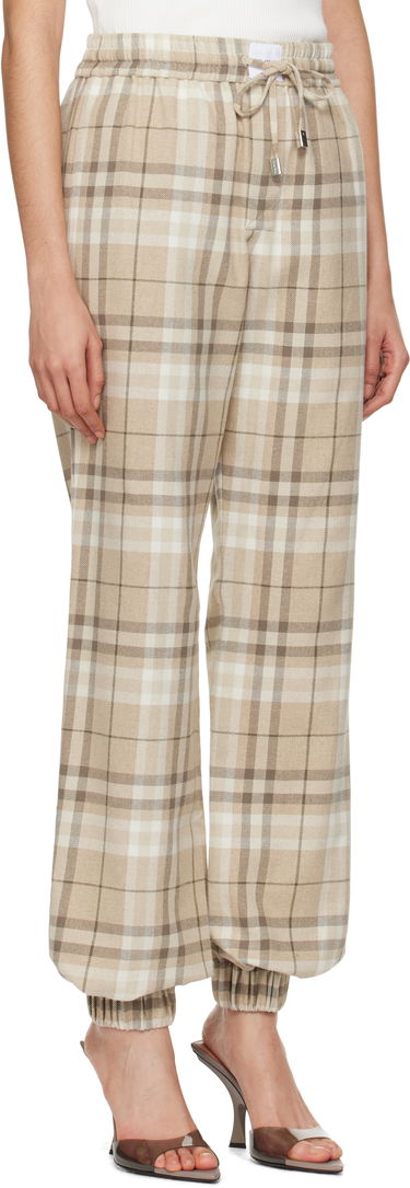 Спортивні штани The Attico Attico Plaid Drawstring Jogger Pants Сірий | 250WCP00257 CCC050AA, 4