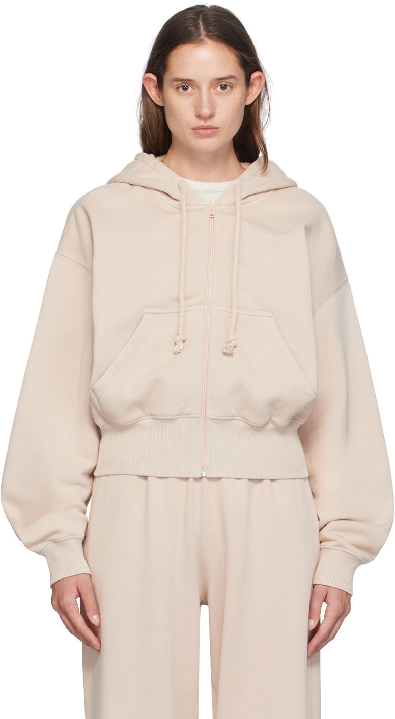 Світшоти Acne Studios Beige Zip Hoodie бежевий | AI0157-