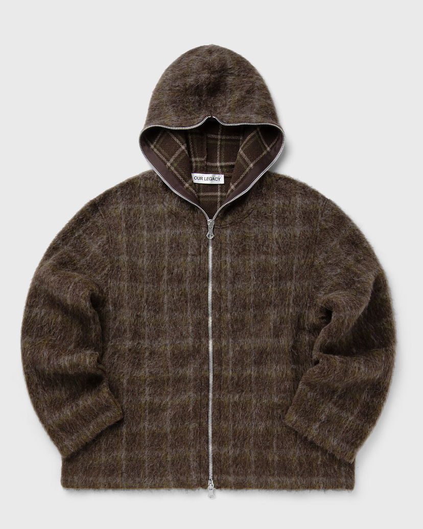 Світшоти OUR LEGACY Our Legacy Mohair Zip Hoodie Коричневий | M4256FD