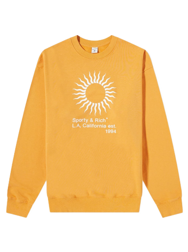 Cветр Sporty & Rich Sunny Crewneck Помаранчевий | CR482GO