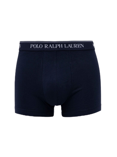 Боксери Polo by Ralph Lauren Cotton Trunk - 3 Pack темно-синій | 714835885004