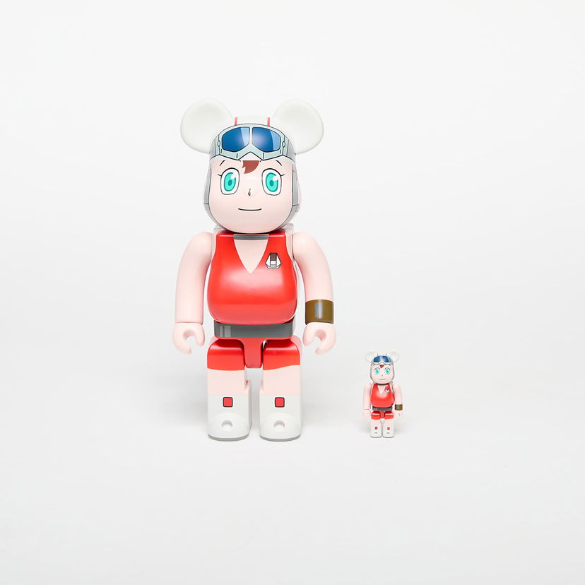 Колекційний Medicom Toy BE@RBRICK Ream 100% & 400% Set Universal Червоний | 4530956616117