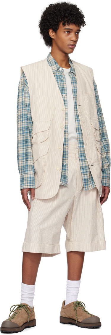 Жилет Engineered Garments Engineered Garments Hunting Vest бежевий | 25S1D079, 3