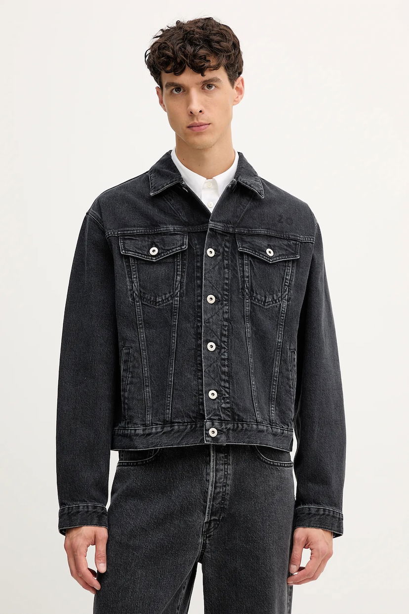 Куртка KENZO Kenzo Denim Jacket чорний | FF65DV3026C4